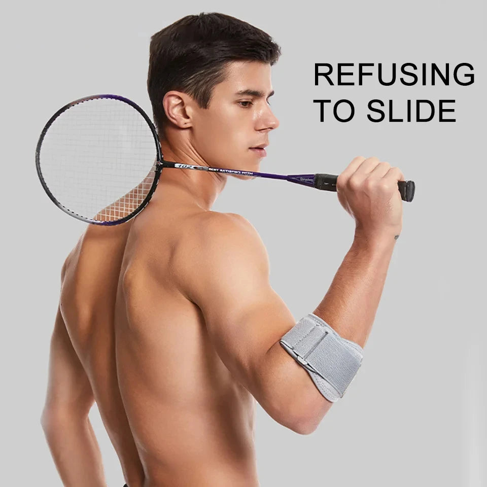 1Pcs Elbow Braces for Tendonitis,Tennis Golf Elbow Forearm Brace Strap and Compression Pad,Wraps Elbow Support Band Relieve Pain