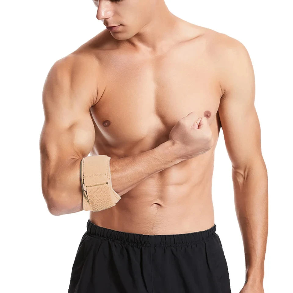 1Pcs Elbow Braces for Tendonitis,Tennis Golf Elbow Forearm Brace Strap and Compression Pad,Wraps Elbow Support Band Relieve Pain