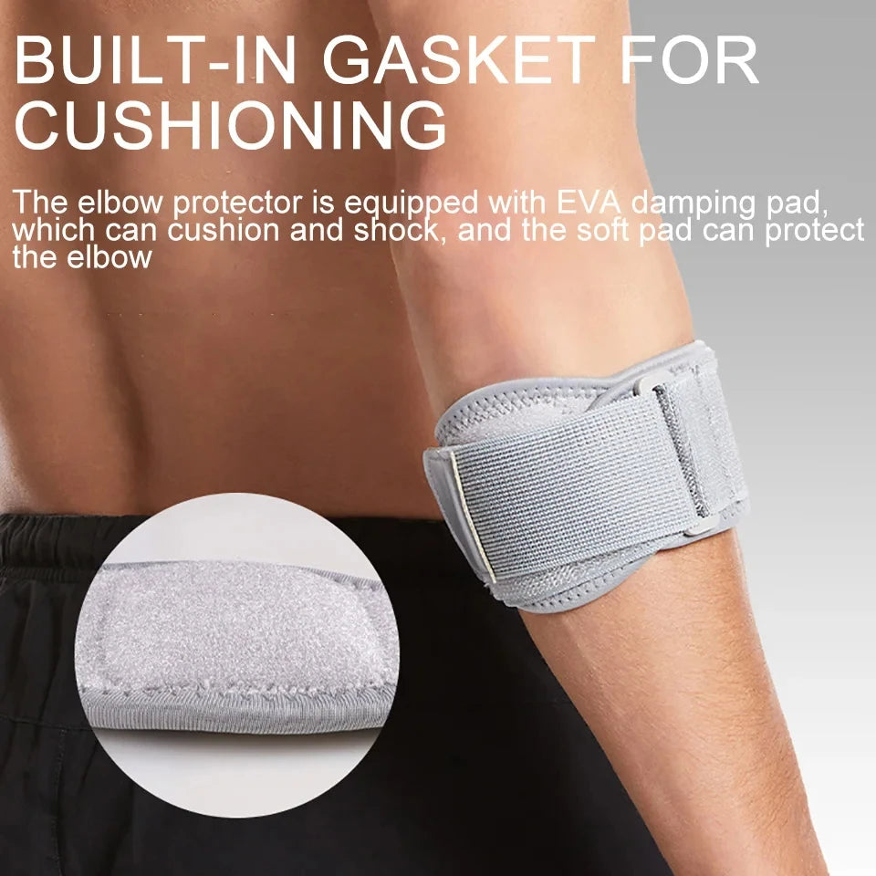 1Pcs Elbow Braces for Tendonitis,Tennis Golf Elbow Forearm Brace Strap and Compression Pad,Wraps Elbow Support Band Relieve Pain