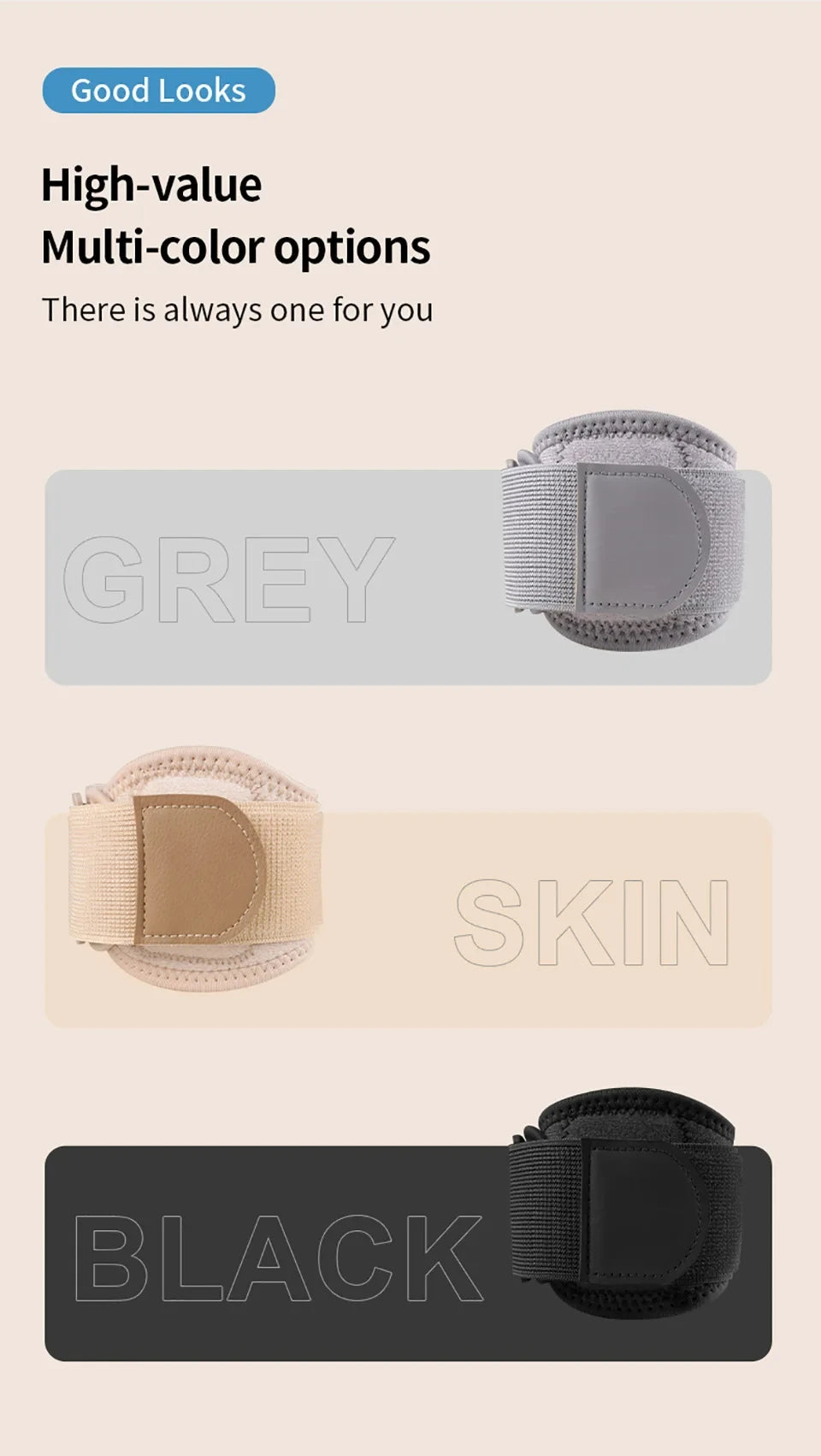 1Pcs Elbow Braces for Tendonitis,Tennis Golf Elbow Forearm Brace Strap and Compression Pad,Wraps Elbow Support Band Relieve Pain